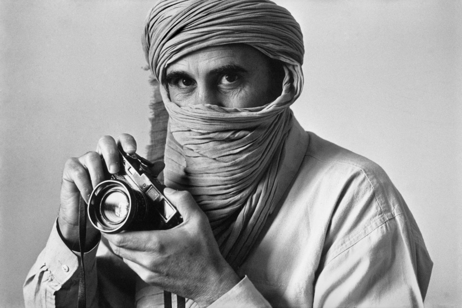 The Iranian photographer ABBAS. Photography of Jean Gaumy.