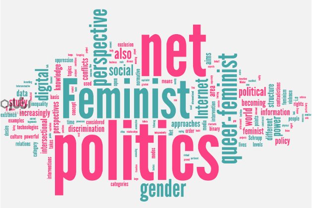 feminist net politics wordle