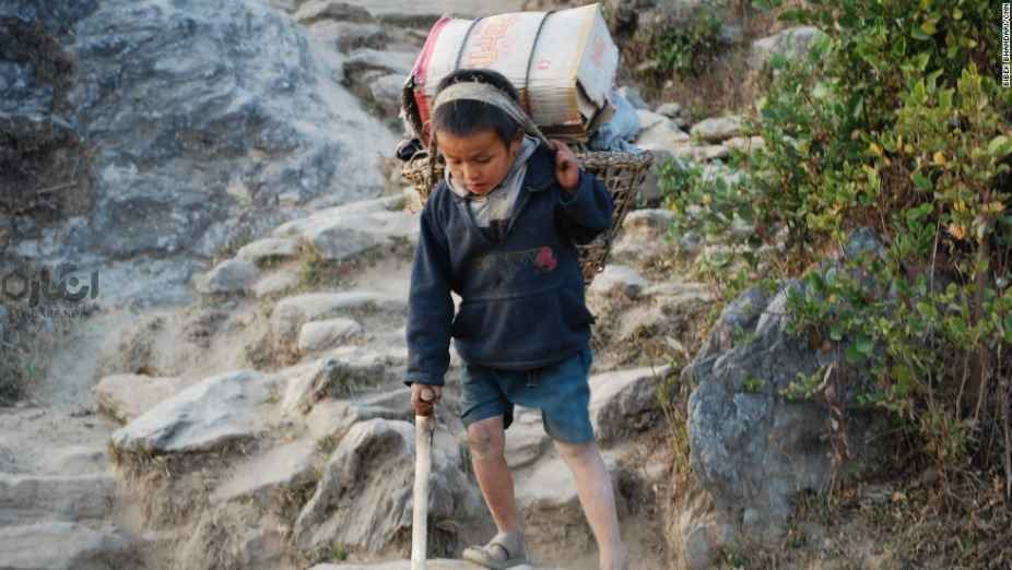 nepal top ten countries with most child labor