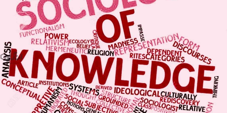 sociology of knowledge with related tags and terms جامعه شناسی معرفت
