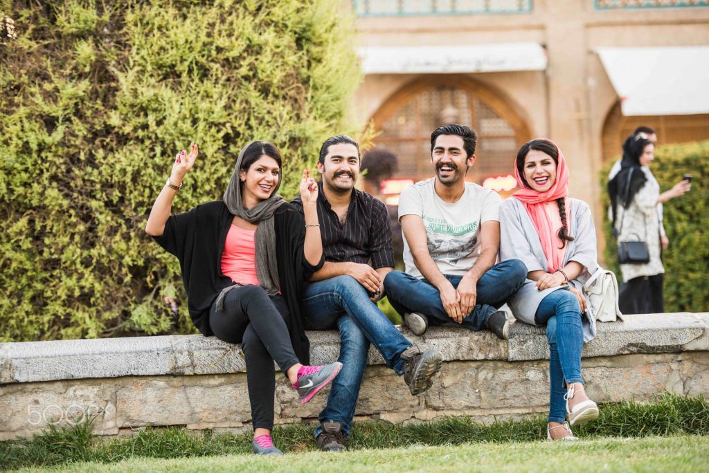 iran young people