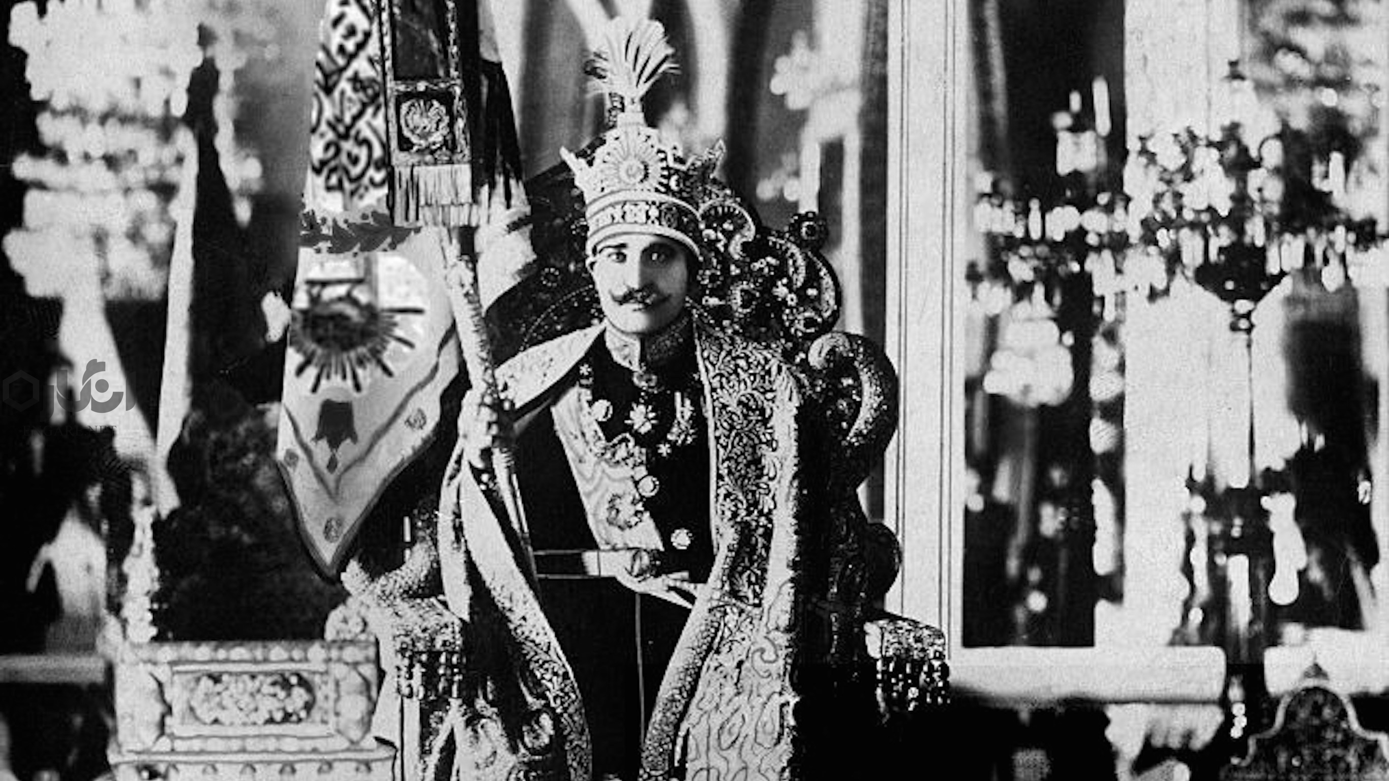 Reza Shah and ataturk - شعار روحت شاد رضا شاه از کجا درآمد؟ -