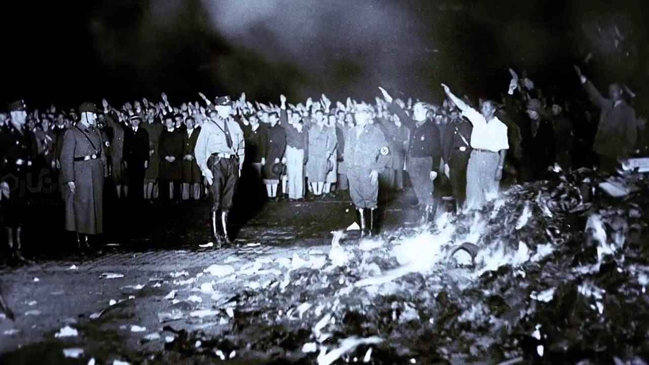 nazi burn books