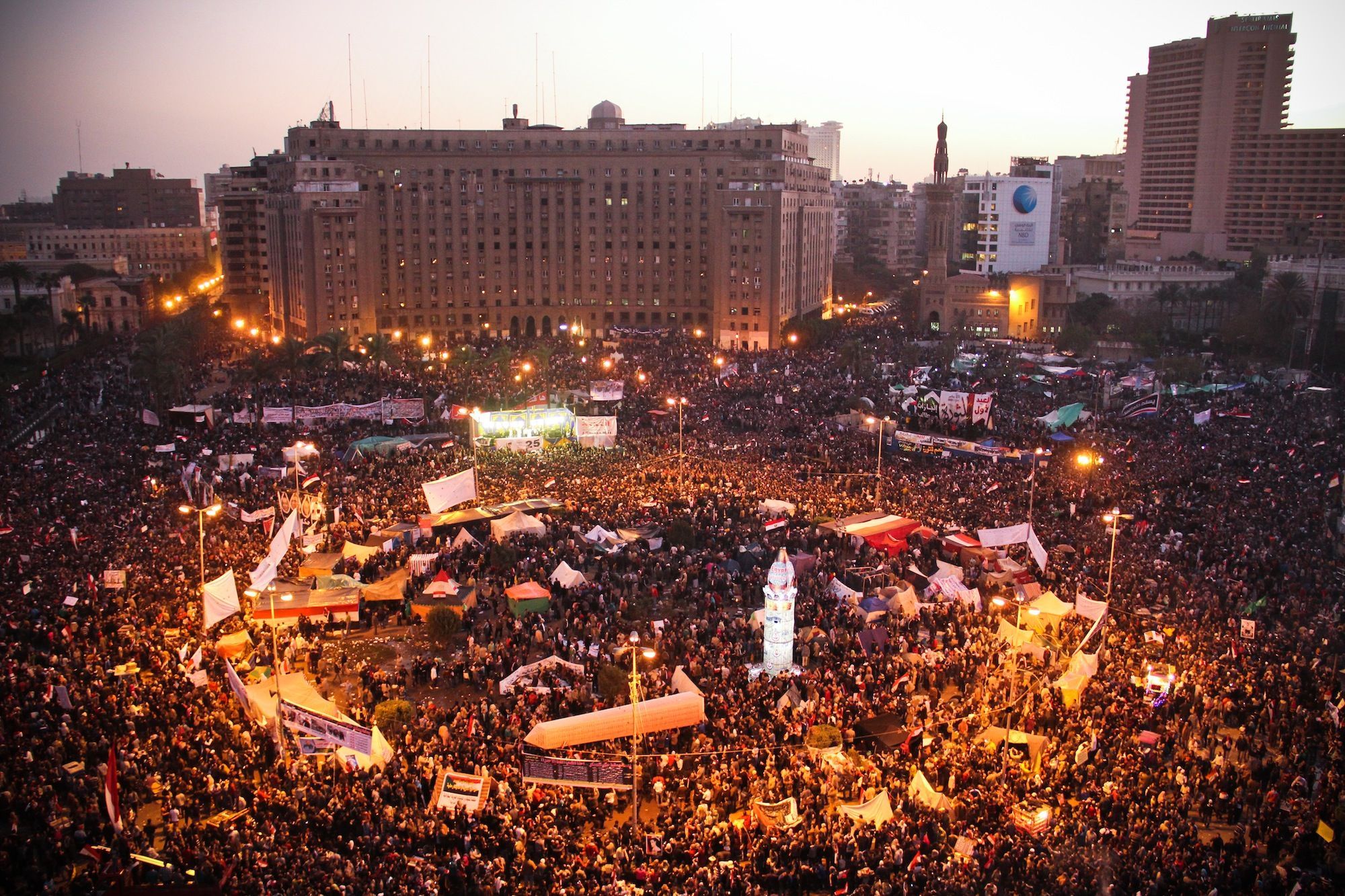 Arab Spring Revolutions In Progress