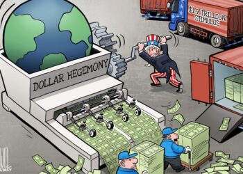 Dollar hegemony by Luo Jie for China Daily
