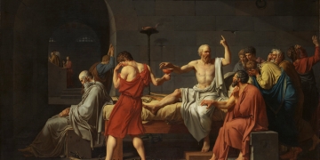 The Death of Socrates ‌By Jacques-Louis David (1787)